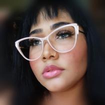 Armação em acetato - detalhes em metal Armação em acetato - detalhes em metal