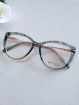 Armação em Acetato feminino gatinho cristal Armação em Acetato feminino gatinho cristal