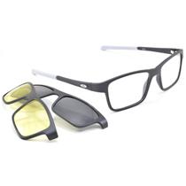 Armação Esportiva ClipOn Solar Dia Lente Amarela P Noite 987