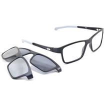 Armação Esportivo Oculos Clip On Lente Solar E Espelhada 987