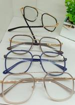 Armação feminina cores variadas tamanho grande Armação feminina cores variadas tamanho grande