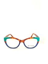 Armação feminina em acetato com mix de cores, Cambridge BB60085 C1 52-19.