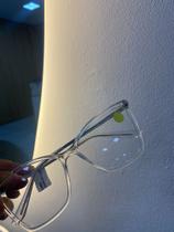 Armação feminina em acetato transparente Armação feminina em acetato transparente