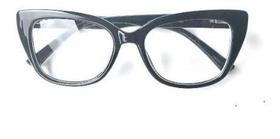 Armação Feminina Para Óculos De Grau Acetato Fina Delicada