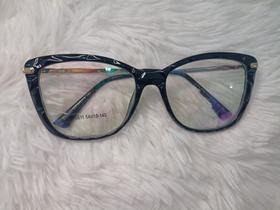 Armação Feminino Acetato azull