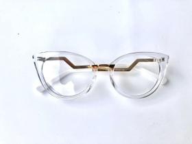 Armação Gatinho Luxuosa Para Óculos De Grau De Acetato - Vinkin