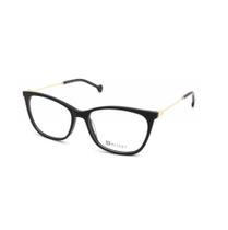 Armação Grau Bulget Bg7063 Acetato Preto Brilho 53mm