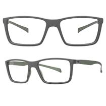 Armação Grau Hb Polytech 93136 Matte Graphite/Moss Green T54