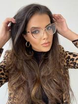 Armação Grau Óculos Feminina Metal Gatinho Roma Óculos Sunrise Armação Grau Óculos Feminina Metal Gatinho Roma Óculos Sunrise