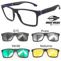 Armação Grau Oculos Mormaii Swap Ng 6098 + 4 Clipons gvpn