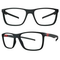 Armação Hb Duotech 93138 Matte Black/Carbon Fiber Red T54 Armação Hb Duotech 93138 Matte Black/Carbon Fiber Red T54