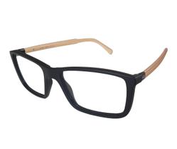 Armação Hb M.010379 55 Madeira Switch Clipon Polarizado Wood