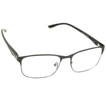 Armação Heyan Óculos Receituário para grau masculino Frontal em Metal Hastes Tr90 Alta Resistência
