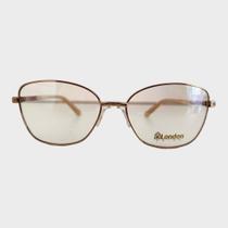 Armação london prime l3042 colth 54 rosê