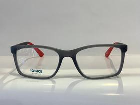 Armação masculina em acetato cinza fosco, IODICE IOD 2006 AV345 54-18 145. Armação masculina em acetato cinza fosco, IODICE IOD 2006 AV345 54-18 145.