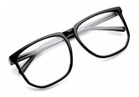 Armação Nerd Retrô Grande Para Óculos De Grau - Várias Cores