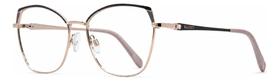 Armação Óculos De Grau Bulget Bg2121n 02a 55 16 140 Dourado / Cinza