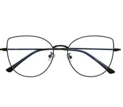 Armação Óculos de Grau Feminina Gatinho Luanda Preta Armação Óculos de Grau Feminina Gatinho Luanda Preta