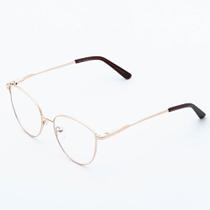 Armação Óculos de Grau Feminina Metal Dourada Elza- Sunrise Óculos Armação Óculos de Grau Feminina Metal Dourada Elza- Sunrise Óculos