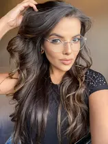 Armação Óculos de Grau Feminina Metal Gatinho Balgriff Kelly- Óculos Sunrise