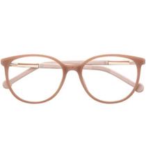 Armação Óculos De Grau Feminina Quadrada Line Nude Armação Óculos De Grau Feminina Quadrada Line Nude