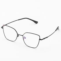 Armação Óculos de Grau Feminina Retangular Titanium Livia Óculos Sunrise