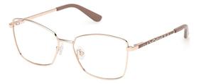 Armação/óculos De Grau Guess Gu50170 028 56-15 145 Ouro Rose