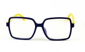 Armação Óculos de Grau Infantil Azul e Amarelo Armação Óculos de Grau Infantil Azul e Amarelo