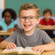 Armação óculos de grau infantil flexível 2-5 anos mikro