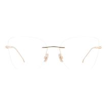 Armação Óculos de Grau Jimmy Choo 363 000 Rosa Ouro Armação Óculos de Grau Jimmy Choo 363 000 Rosa Ouro