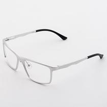 Armação Óculos de Grau Masculino Alumínio Retangular David- Óculos Sunrise