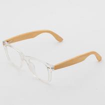Armação Óculos de Grau Masculino Haste de Bambu Thor- Óculos Sunrise