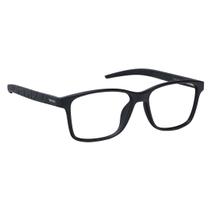 Armação Óculos de Grau Masculino Quadrado Esportivo Preto - TREMIX