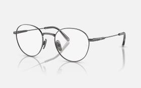Armação Óculos de Grau Masculino Ray-Ban RB8782 1000 51 David Titanium