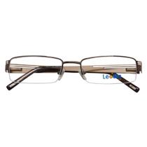 Armação Óculos de Grau Meio Aro Metal Leodm Eyewear LM002