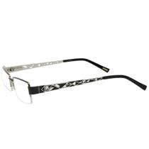 Armação Óculos de Grau Meio Aro Metal Leodm Eyewear LM010