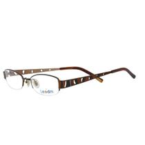 Armação Óculos de Grau Meio Aro Metal Leodm Eyewear LM017