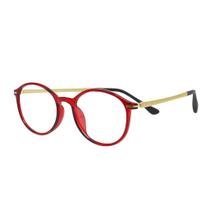 Armação Óculos de Grau Redondo Feminino American Way TR508