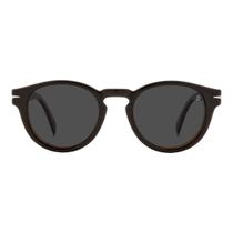 Armação Óculos de Grau /Sol David Beckham 7104/CS 086 Demi Amarelo