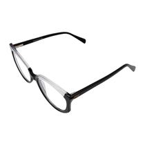 Armação Óculos de Grau Sorelle Feminino Redondo Gatinho Preto Transparente Armação Óculos de Grau Sorelle Feminino Redondo Gatinho Preto Transparente