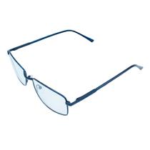 Armação Óculos de Grau Sorelle Masculino Retangular Azul Armação Óculos de Grau Sorelle Masculino Retangular Azul