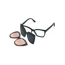 Armação Óculos De Grau Tom Ford Com Clip-Ons Tf5641-B 001