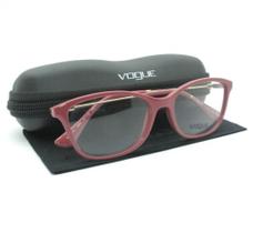 Armação Óculos De Grau Vogue Vo5171l 2545 Rosa Polido Tam 54