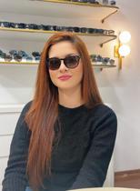 Armação Óculos de Sol Feminino Vogue Havana escuro VO5431SW65673 Armação Óculos de Sol Feminino Vogue Havana escuro VO5431SW65673