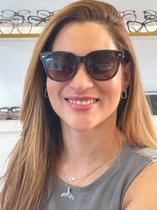 Armação Óculos de Sol Feminino Vogue Havana VO5408SW65613 Armação Óculos de Sol Feminino Vogue Havana VO5408SW65613