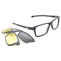 Armação Oculos Esportivo ClipOn Solar Dia E Noite Smart 988