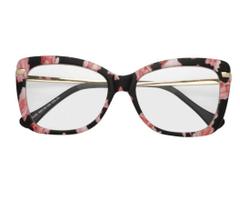 Armação óculos Feminina Quadrada Floral Menina Flor - Palas Eyewear
