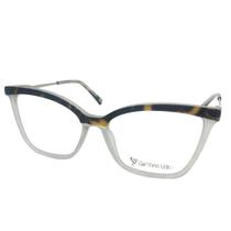 Armação Óculos Grau Carmen Vitti Cv0152 C2 Demi Transparente
