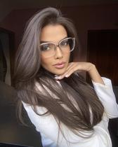 Armação Óculos Grau Feminina Quadrado Celi Óculos Sunrise Armação Óculos Grau Feminina Quadrado Celi Óculos Sunrise