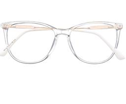 Armação Óculos Grau Feminino Gatinha Claire Transparente - Palas Eyewear